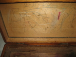 Старая деревяная шкатулка 2, фото №8