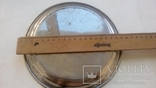 Старинная тарелка чашка от весов, гравировка ВСХВ, фото №12