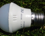 Светодиодная лампа LED E27 3W., фото №2