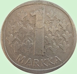 136.Финляндия 1 марка, 1972 год, фото №3