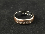 Платиновое и золотое кольцо с бриллиантами  СССР биметалл, фото №2