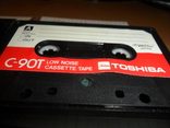 Аудиокассета кассета TOSHIBA C-90T Japan - 4 шт в лоте, фото №3