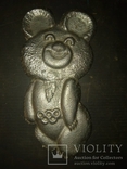 Олимпийский мишка аллюминиевый, фото №2