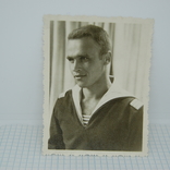 1968 Фото моряка в форме. Керчь. Флот, фото №2