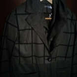 Sweter - kurtka na wiosnę kolor khaki, 44r., numer zdjęcia 5