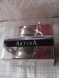 Коллекционная пивная кружка, бокал с сертификатом. Клеймо Artina SKS 95% Zinn., фото №8