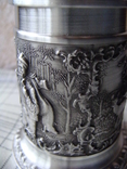 Коллекционная пивная кружка, бокал с сертификатом. Клеймо Artina SKS 95% Zinn., фото №20