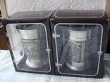 Коллекционные бокалы стаканы стопки  фужеры (2 штуки). Клеймо., фото №2