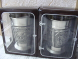 Коллекционные бокалы стаканы стопки  фужеры (2 штуки). Клеймо., фото №27