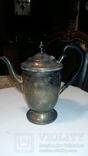 Английский посеребрянный чайник, клеймо, фото №2