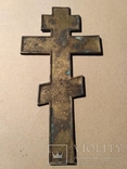 Крест киотный с эмалями, фото 2