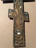 Крест киотный с эмалями, фото 4