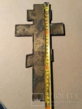 Крест киотный с эмалями, фото 5