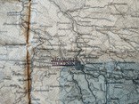 1915 г Карта Немецкого генштаба на польском языке,115х105см, фото №8