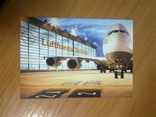 Открытка - Авиация - самолёт - аэропорт - Компания Люфтганза - Австри. авиалинии - реклама, фото №2