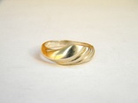 Серебряное кольцо, Серебро 925 пробы, 2,4 грамма, Размер 18, фото №3
