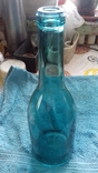 Бутылочка с шурфа с голубым оттенком., фото №4