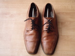 Туфлі коричневі 45 розмір. 600 лот., фото №4