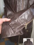 Стильная женская кожаная куртка Bonita. EUR-46. Лот 64, фото №6