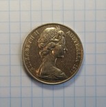 20 центов 1977 года (Елизавета II). Австралия, фото №2