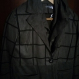 Sweter - kurtka na wiosnę kolor khaki pp 48, numer zdjęcia 5