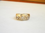 Серебряное кольцо, Серебро 925 пробы, 5,1 грамма, 17 размер, фото №2