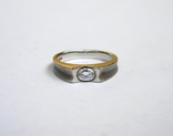 Серебряное кольцо, Серебро 925 пробы, 3,94 грамма, 18 размер, фото №3