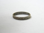 Серебряное кольцо, Серебро 925 пробы, 2,05 грамма, 20 размер, фото №5