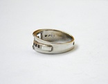 Серебряное кольцо, Серебро 925 пробы, 4,54 грамма, 18,5 размер, фото №6