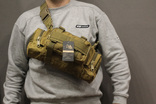 Тактическая универсальная (поясная, наплечная) сумка Silver Knight песок, фото №5