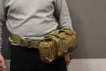 Тактическая универсальная (поясная, наплечная) сумка Silver Knight песок, фото №2