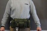 Тактическая универсальная (поясная, наплечная) сумка Silver Knight олива, фото №9