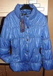 Куртка 40/l/12, деми синяя короткая pellepelle, photo number 2