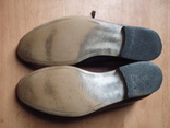 Туфлі коричневі 42-43 розмір. 633 лот., фото №7