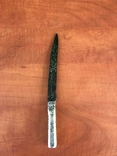 Биметалический нож КР ( серебряная рукоять), фото 5
