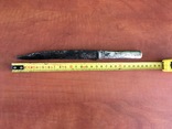 Биметалический нож КР ( серебряная рукоять), фото 10