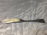 Посеребрянный ножек для масла, фото №3