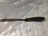 Посеребрянный ножек для масла, фото №2