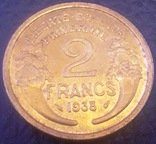 2 фр.1938 року. Франція АНЦ, photo number 2