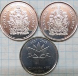 Канада 50 центов 2016 ,2017 + юбилейка, фото №2