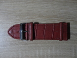 Ремешок для женских часов Красный (34 мм), фото №2