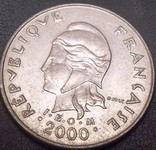 10 франків  2000 року. Французька Палінезія, фото №3