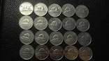 5 центів Канада (порічниця), 20шт, всі різні, фото №2