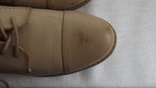 Туфли 26 стелька,браги бежевые шнуровка Casual Bygemo, фото №13