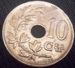 10 центів 1926 року Бельгія (французька мова), фото №3