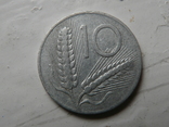 10 лир Италии. 1952 г, фото №3