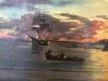 Картина "Корабль у берега", фото №3