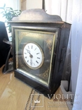 Антикварные часы  в  деревянном корпусе.19 век. Европа., фото №2