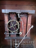 Антикварные часы  в  деревянном корпусе.19 век. Европа., фото №10