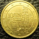 10 євроцентів Австрія 2012, фото №2